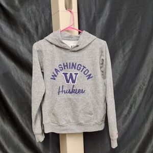 University Of Washington League Triblend Pullover Sweatshirt W/ Pockets